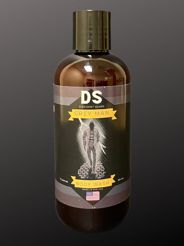 Grey Man Unscented Body Wash